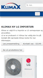 Mobile Screenshot of klimax.no
